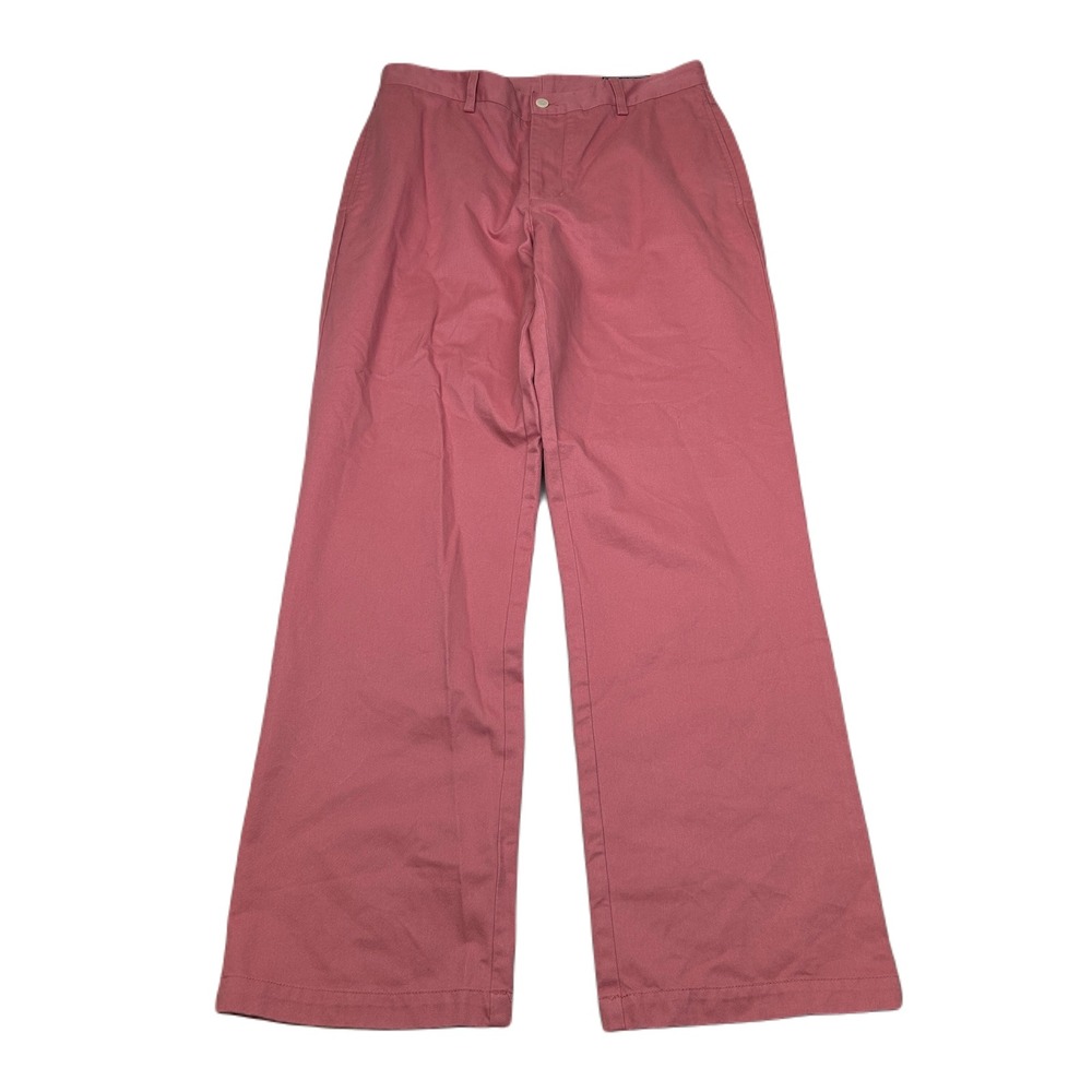 Vineyard Vines Club Chino Pants Mens 32x32 Coral Red Classic Fit NEW‎